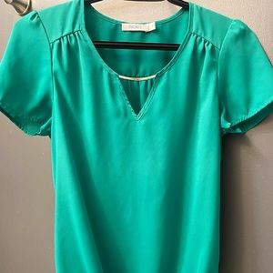 Ricki’s - Green Blouse - 100% Polyester